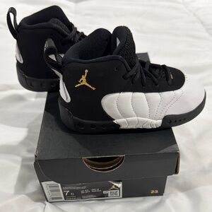 NEW Nike Jordan Jumpman Pro Toddler Black/White Sneakers